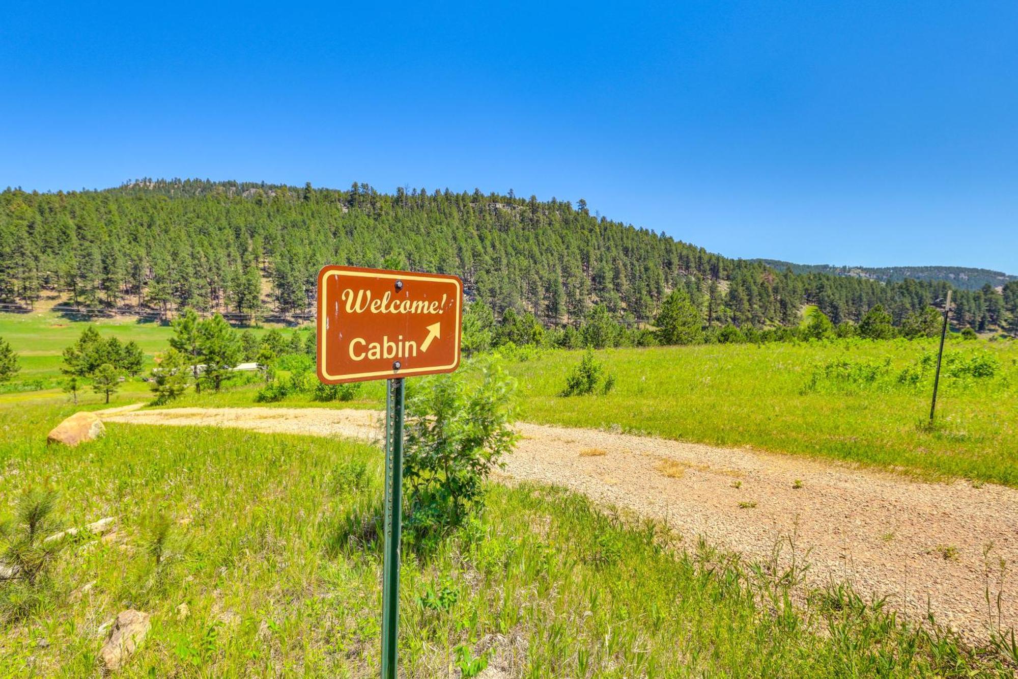 Rapid City Cabin With Hiking And Atv Trail Access Exterior photo